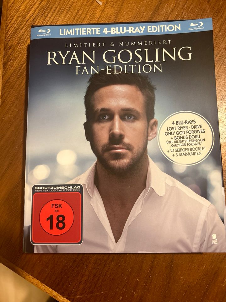 Ryan Gosling Fan Edition - 4 Blu Rays - Limitiert & Nummeriert in Ruschberg