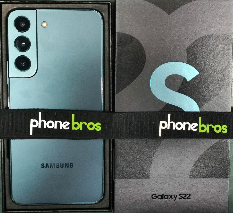 Samsung S22 Green guter Zustand Garantie Phone Bros in Leipzig