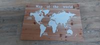 Holzbild "Map of the world" 55x78x3 cm Niedersachsen - Meppen Vorschau