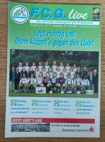 Stadionheft Programm FC Gütersloh - 1. FC Nürnberg, 97/98 Niedersachsen - Edewecht Vorschau