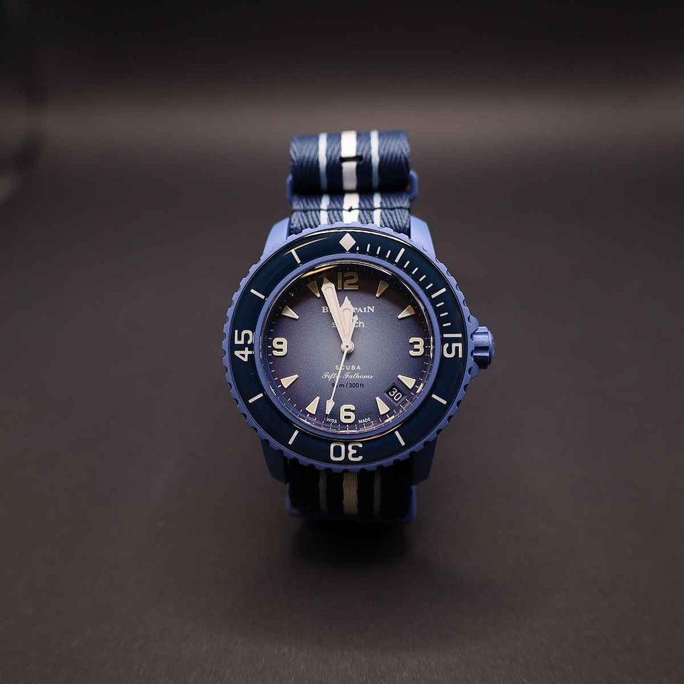 Swatch x BLANCPAIN Automatikuhr „Atlantik Ocean“ in Zeltingen-Rachtig