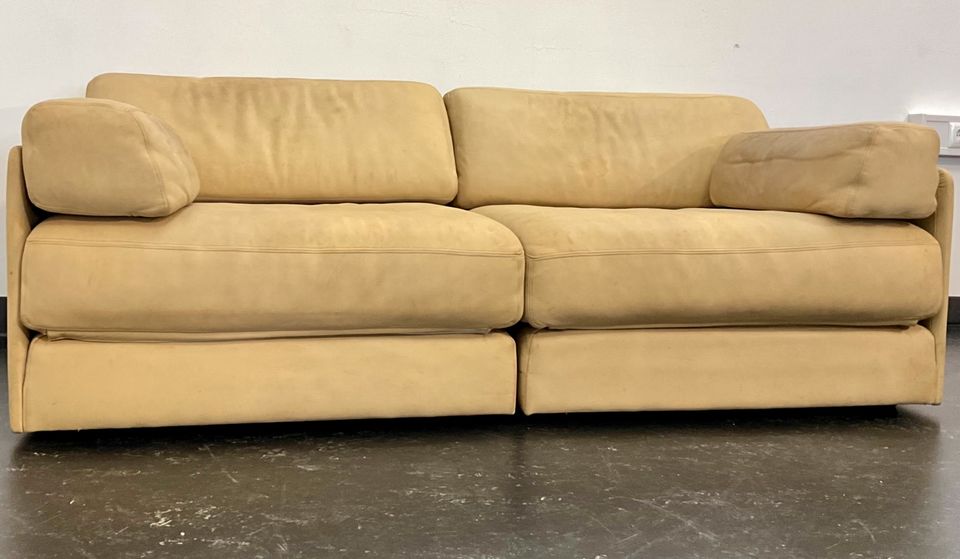 DS-76 de Sede Büffel Neck-Leder Design Schlaf-Sofa 70er Vintage in Hamburg