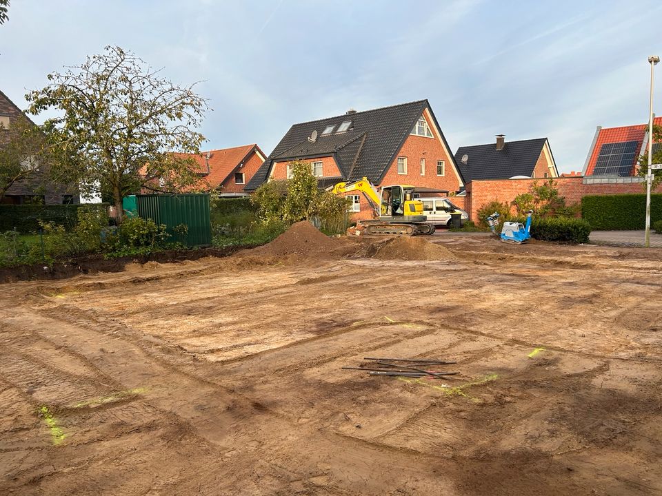 Erdarbeiten| Baggerarbeiten| Rohrleitungsbau |Abrissarbeiten in Emsdetten