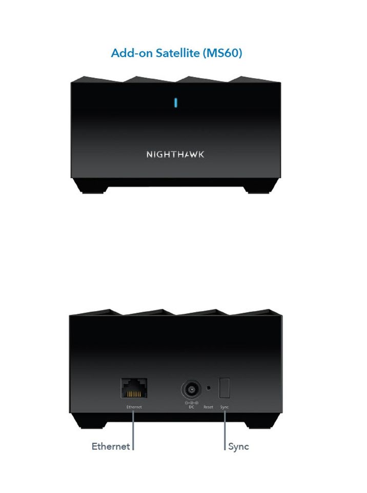 Netgear Nighthawk MS60 Satellit - AX1800 Dualband-WiFi 6 für MK63 in Berlin