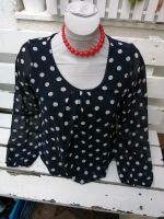 Bluse Punkte rockabilly Polka dots boho blogger Köln - Marienburg Vorschau