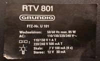 Radio ALT GRUNDIG RTV 801 Nordrhein-Westfalen - Sonsbeck Vorschau