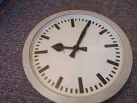 Siemens Industrieuhr, Bahnhofsuhr, Nebenuhr, Retro, Vintage Brandenburg - Velten Vorschau