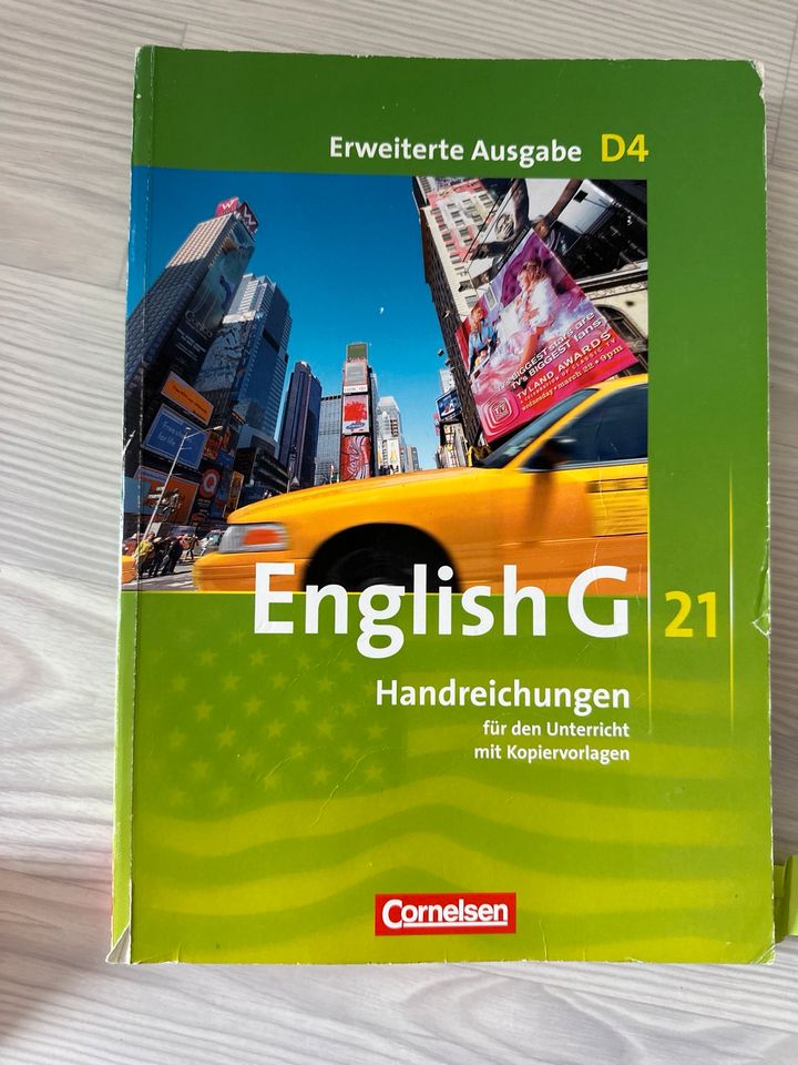 English G21 Handreichung workbook in Oberhausen