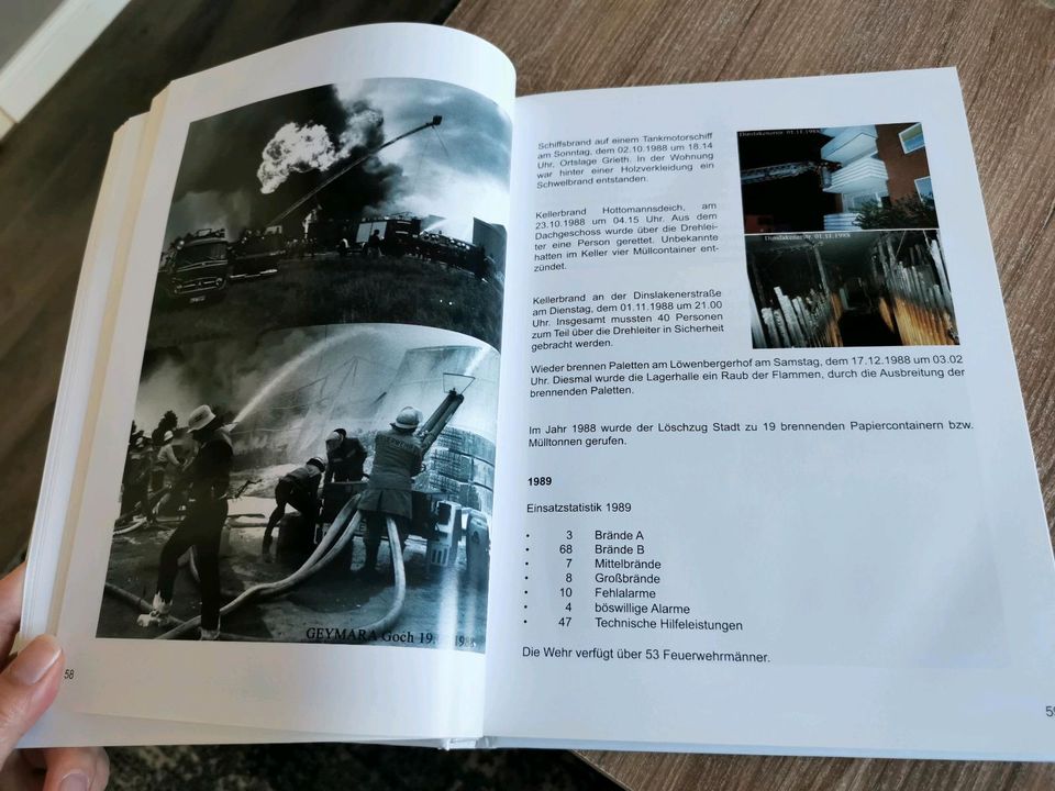Buch Emmerich Geschichtsverein Feuerwehr 125 Jahre Archiv in Emmerich am Rhein