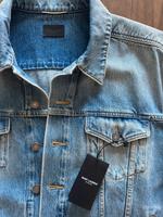 SAINT LAURENT Herren Oversize Jeansjacke IT 46 blau NP 1.190 EUR München - Au-Haidhausen Vorschau