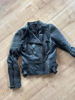 Lederjacke Zara S M schwarz Bayern - Tegernsee Vorschau