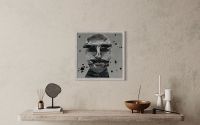 Kunst Gemälde Acryl Modern Mann Gesicht Abstrakt Unikat Dortmund - Brechten Vorschau