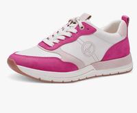 Tamaris Damen Sneaker, Gr. 37 in Pink/Creme Hessen - Dreieich Vorschau