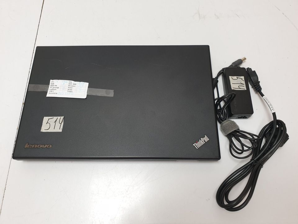 Lenovo L520 ThikPad i3 240GB SSD 8GB Notebook Laptop Windows 10 in Fellbach