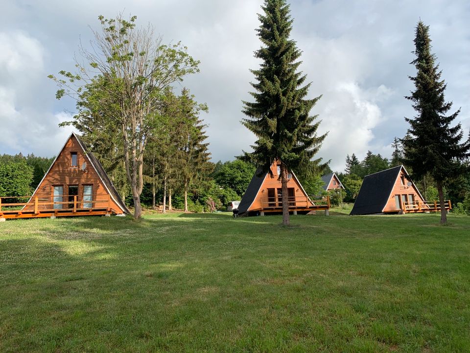 Vermiete Ferienhaus Finnhütte an der Bleilochtalsperre in Bad Lobenstein