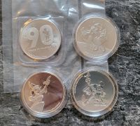 Münzsammlung - Silbermünzen je 1 Oz - Mickey Bayern - Bamberg Vorschau