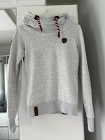 Grauer Naketano Pullover Sachsen - Rochlitz Vorschau