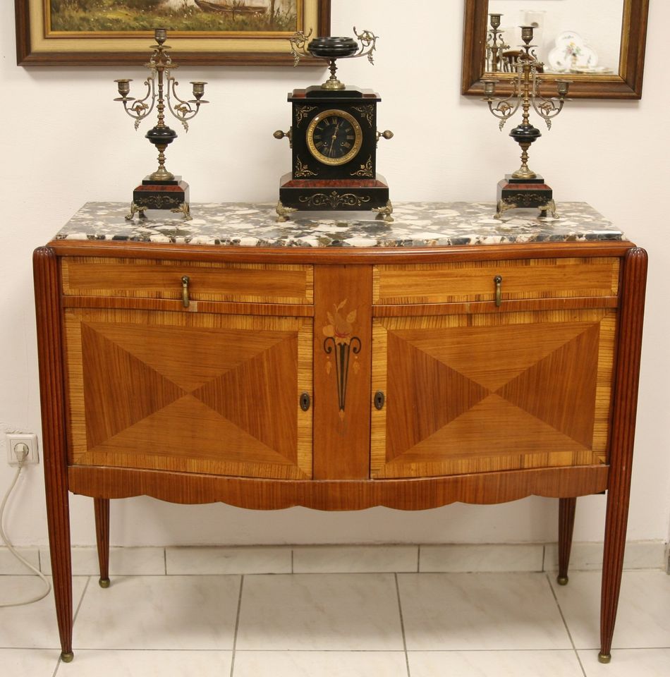 Antik 1910 Jugendstil Frankreich Sideboard Kommode Schrank in Asperg