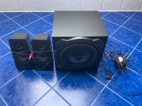 Trust GXT 628 2.1 Lautsprechersystem mit Subwoofer und LED Nordrhein-Westfalen - Leverkusen Vorschau