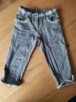 Jeans Hose 3/4 lang grau Spitze Gr. 134 Baden-Württemberg - Bad Säckingen Vorschau