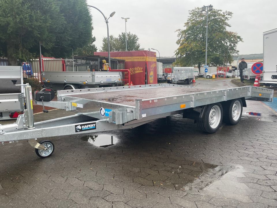 Profi Autotransporter niedriger Auffahrwinkel 405x201 cm 2700 Kg in Mülheim-Kärlich