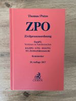 ZPO Zivilprozessordnung Thomas / Putzo  Kommentar 2017 Buchholz-Kleefeld - Hannover Groß Buchholz Vorschau