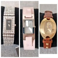 Armbanduhren Damen, Designer, D&G Strass, DKNY Leder, Mango gold Baden-Württemberg - Güglingen Vorschau