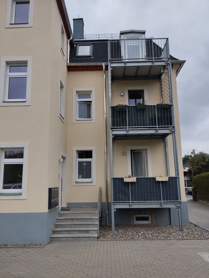 Helle 2-Raumwohnung mit Balkon in Pirna