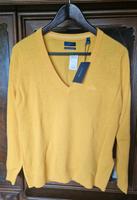 Gant superfine lambswool V-Neck Damen Pullover ivy gold Nordrhein-Westfalen - Olpe Vorschau
