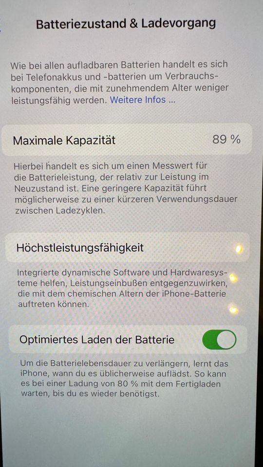 Apple IPhone 13 Pro 128gb Alpingrün grün wie neu in Kröpelin