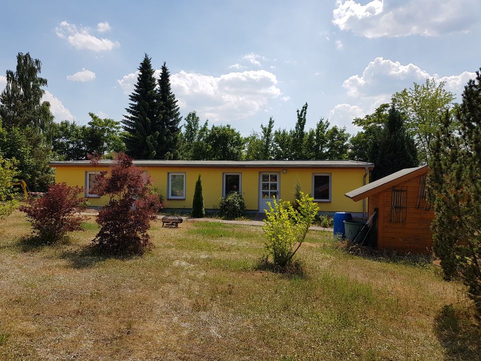 Ferienbungalow mit 2 Wohneinheiten für Naturliebhaber in Krakow am See