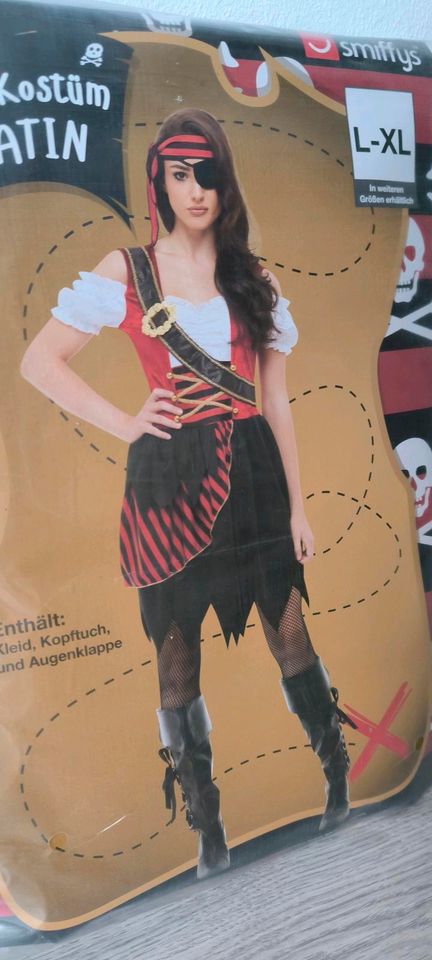 Piraten Kostüm Karneval Fasching in S - M neu in Euskirchen