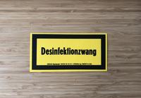 Schild Dewag Signograph Desinfektionzwang Schilder DDR Leipzig - Leipzig, Zentrum Vorschau