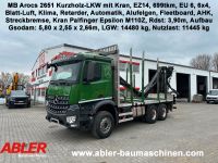 Mercedes-Benz 2651 Arocs Holztransporter Palfinger Epsilon M110Z Bayern - Aichach Vorschau