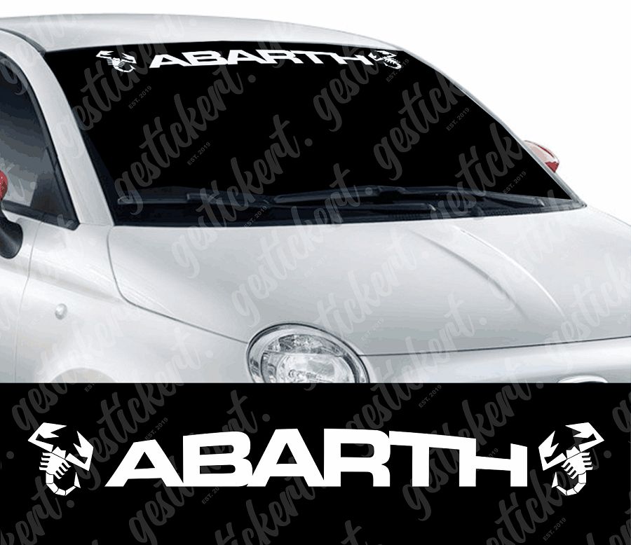 1x 95 cm Aufkleber Skorpion Fiat Abarth Fiat 500 595 Punto Sticke in Dinslaken