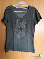 Grün T-Shirt mit Stickerei Wolf Kopf in 36 / 38 von TCM Baden-Württemberg - Böblingen Vorschau