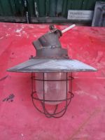 Bunkerlampe Industrie hoflampe exlampe lampe vintage emaillampe Hessen - Walluf Vorschau