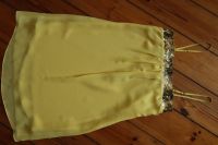 Hallhuber Kleid Pailletten Silvester Gelb Chiffon Glitzer Gold 34 Brandenburg - Panketal Vorschau