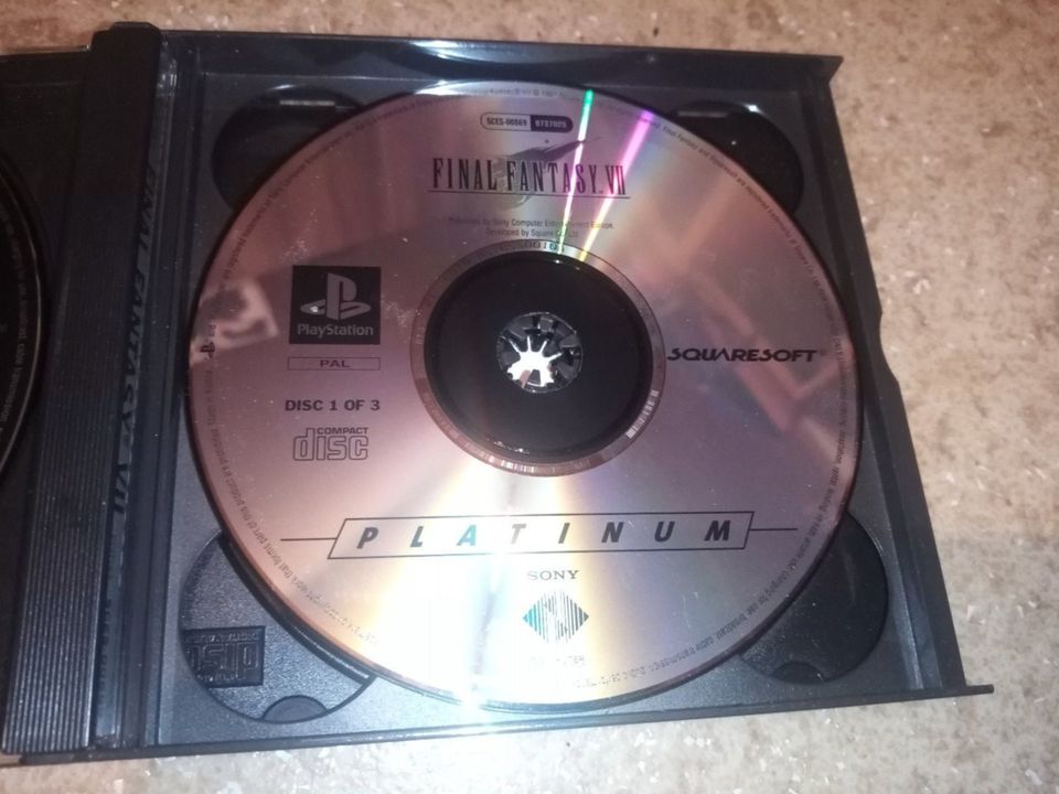 Playstation 1 Original Sony mit Final Fantasy VII in Aachen
