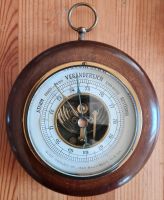 Antik Wandbarometer Holz Wetterstation Barometer - GUST, CORLEIS Sachsen - Bannewitz Vorschau