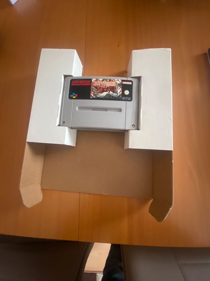 Super Nintendo  Original Spiel,Secret of Evermore in Big Box OVP. in Nennslingen