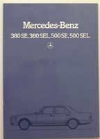 Mercedes-Benz Prospekt 380SE, 380SEL,500SE, 500SEL - W126 Niedersachsen - Alfeld (Leine) Vorschau