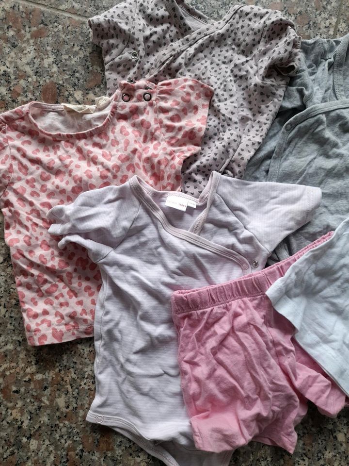 6 tlg Babykleidung Sommer Set T Shirts kurze Hose  Bodys in Espelkamp