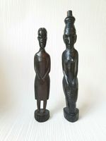 2 x Makonde Figuren Hartholz Mahagoni Mann Frau Afrika Art *TOP* Saarbrücken-Mitte - Alt-Saarbrücken Vorschau