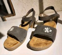 Rieker Sandalen taupe grau silber Gr 42 Nordrhein-Westfalen - Mönchengladbach Vorschau