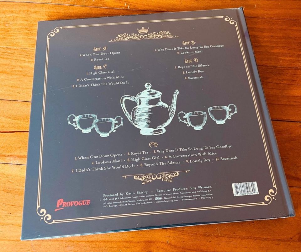 Joe Bonamassa ROYAL TEA LTD ARTBOOK 180G Vinyl GOLD 2LP+CD in Kiel