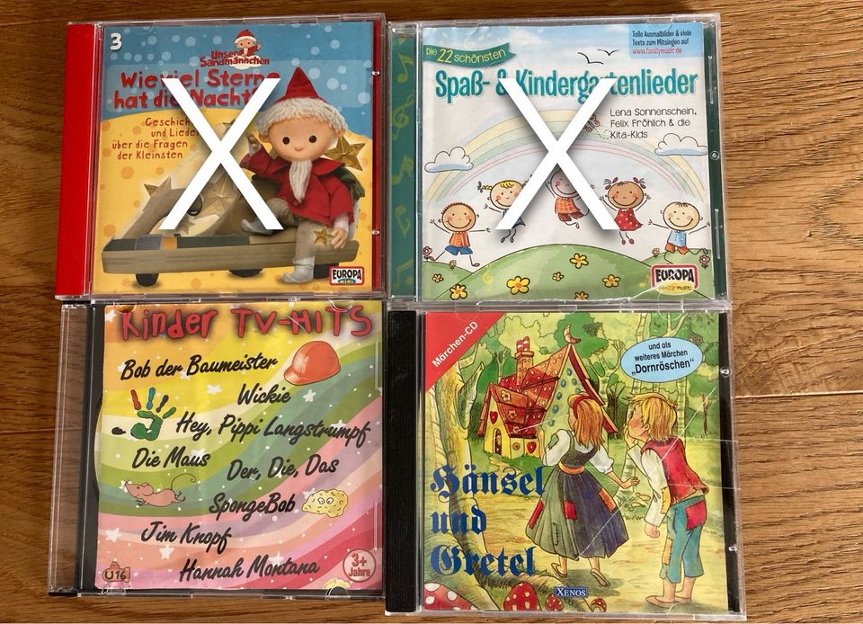 CD Kinder TV Hits Bob der Baumeister Wickie Pumuckl Märchen in Steinheim an der Murr