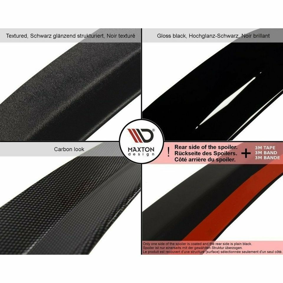 Heck Spoiler Aufsatz Abrisskante V.3 VW Golf 7 VII R GTI FL in Bruchhausen-Vilsen