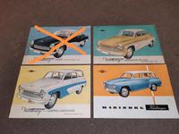 Prospekt Wartburg 311 deluxe Coupe Camping Kombi DDR IFA Werbung Sachsen - Dippoldiswalde Vorschau