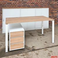 Büromöbel Set PALMBERG Schreibtisch Highboard 3 OH 80 cm weiß Berlin - Reinickendorf Vorschau